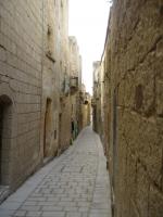 Narrow streets of Mdina